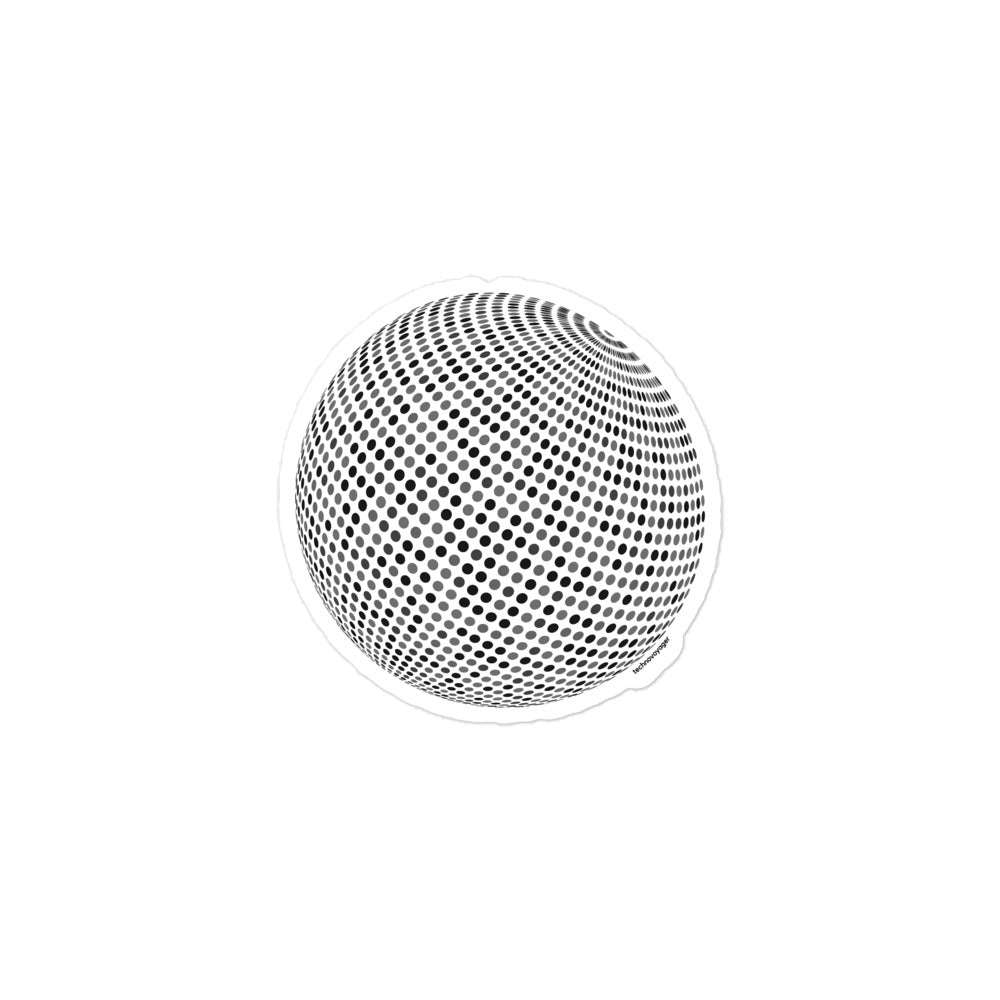 'PIXEO-SPHERE' Sticker