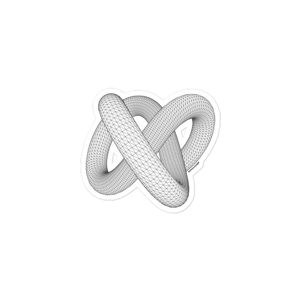 'CONTORTIO' Sticker