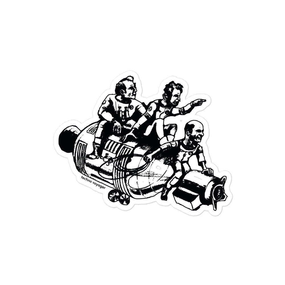 'APOLLO-CREW' Sticker
