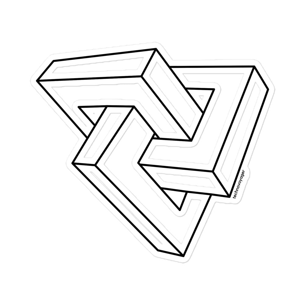 TWIST-ALL-3' Sticker