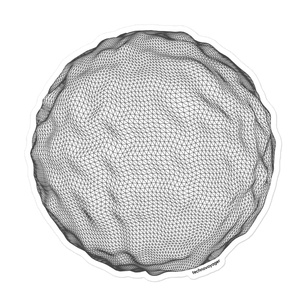 'VIBRATING-SPHERE' Sticker