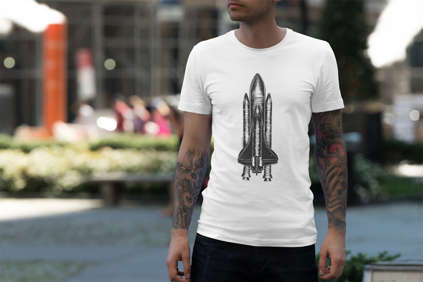 'PIERCE-ORBIT' T-Shirt