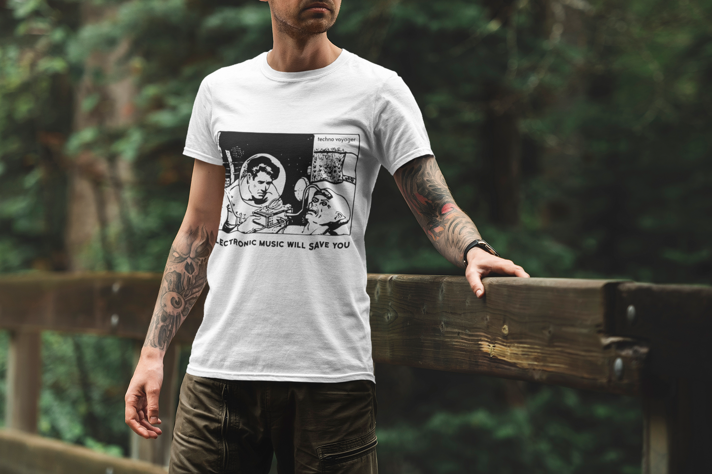 'ELECTRONIC-MUSIC-WILL-SAVE-YOU' T-Shirt