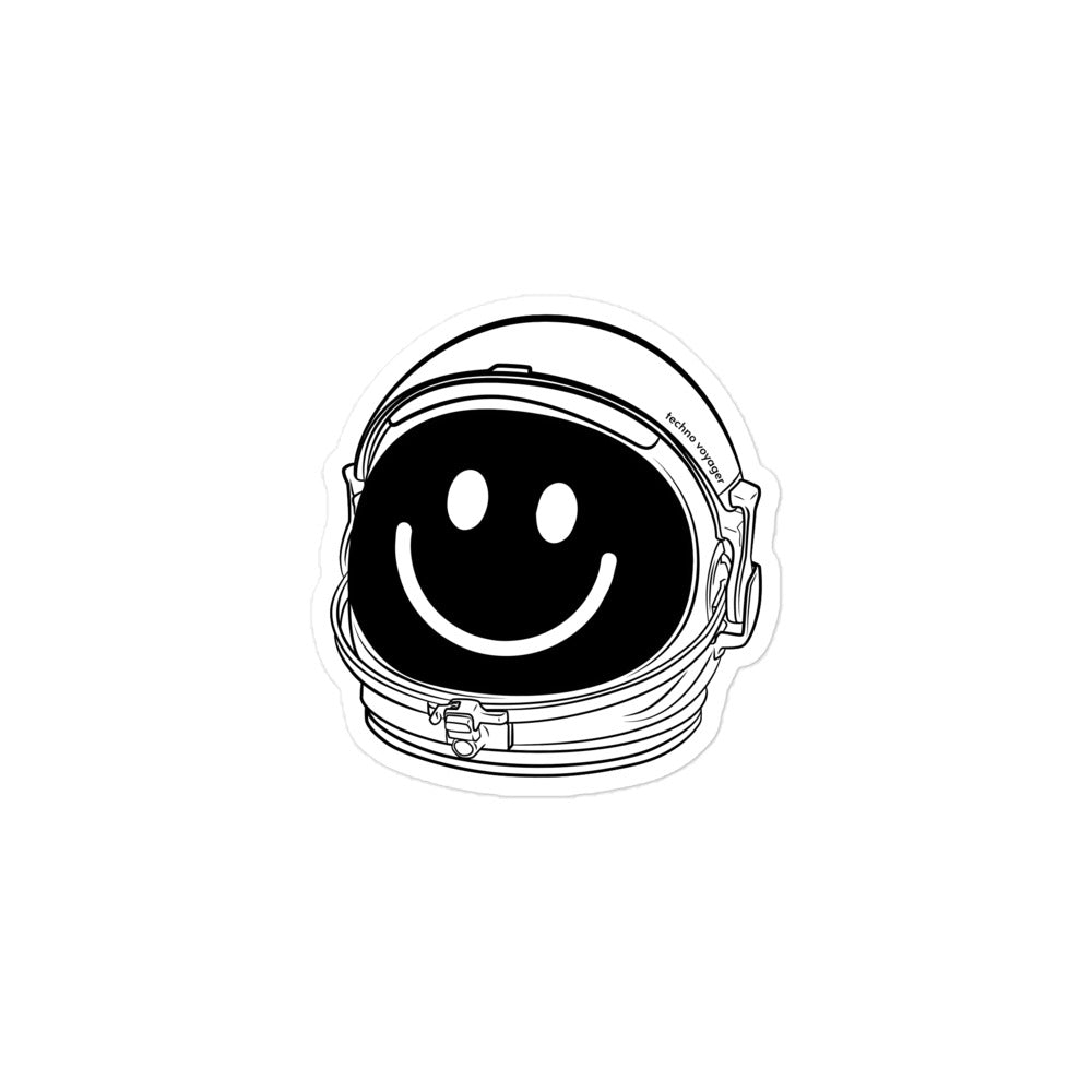 'ASTRONAUT-SMILE' Sticker