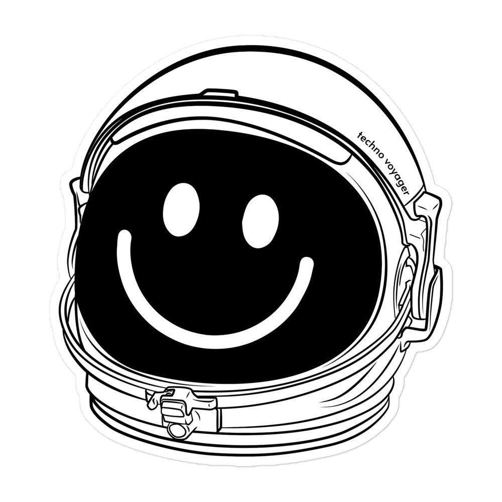 'ASTRONAUT-SMILE' Sticker