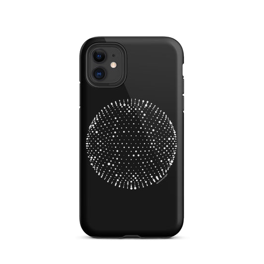 'PIXEL-SPHERE' Tough iPhone case