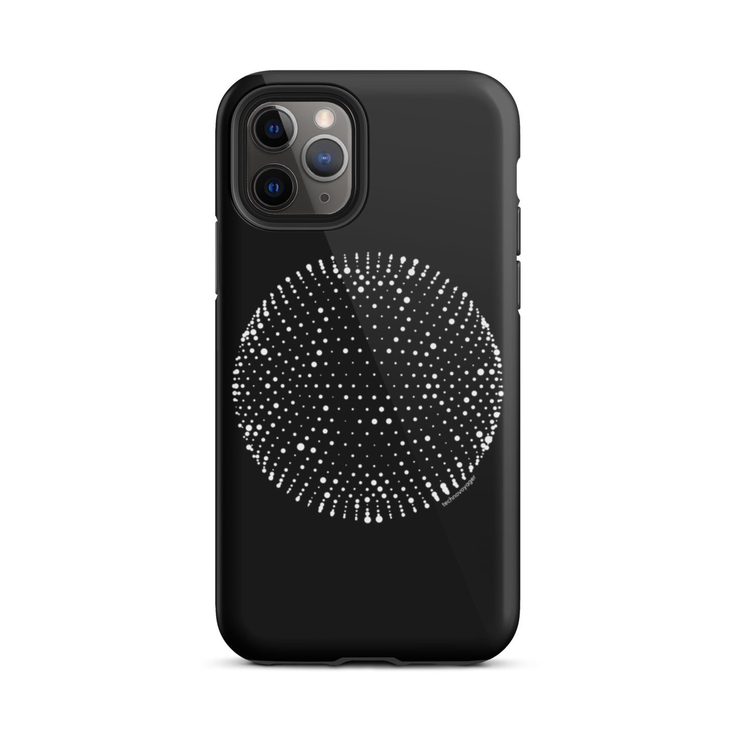 'PIXEL-SPHERE' Tough iPhone case
