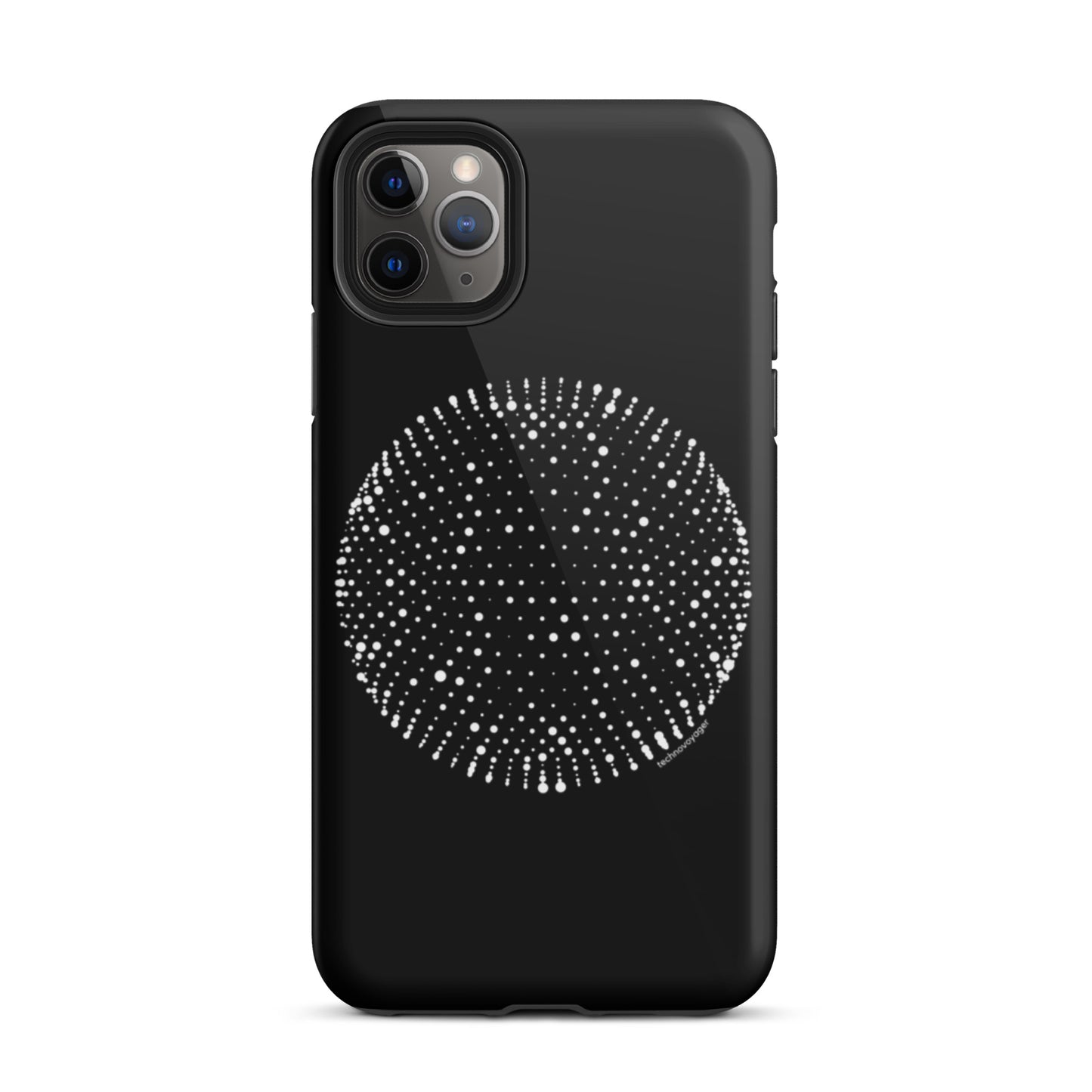 'PIXEL-SPHERE' Tough iPhone case
