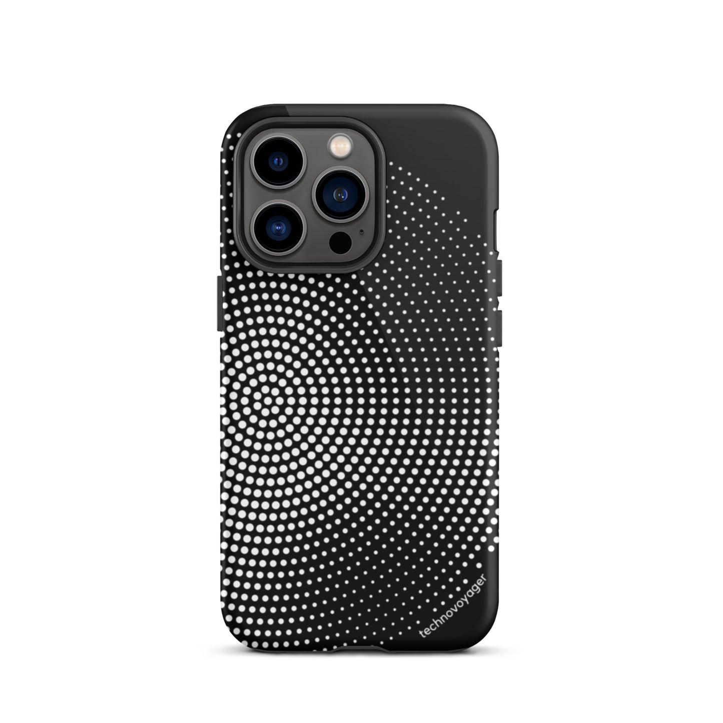 'PIXEL-DISC' Tough iPhone case
