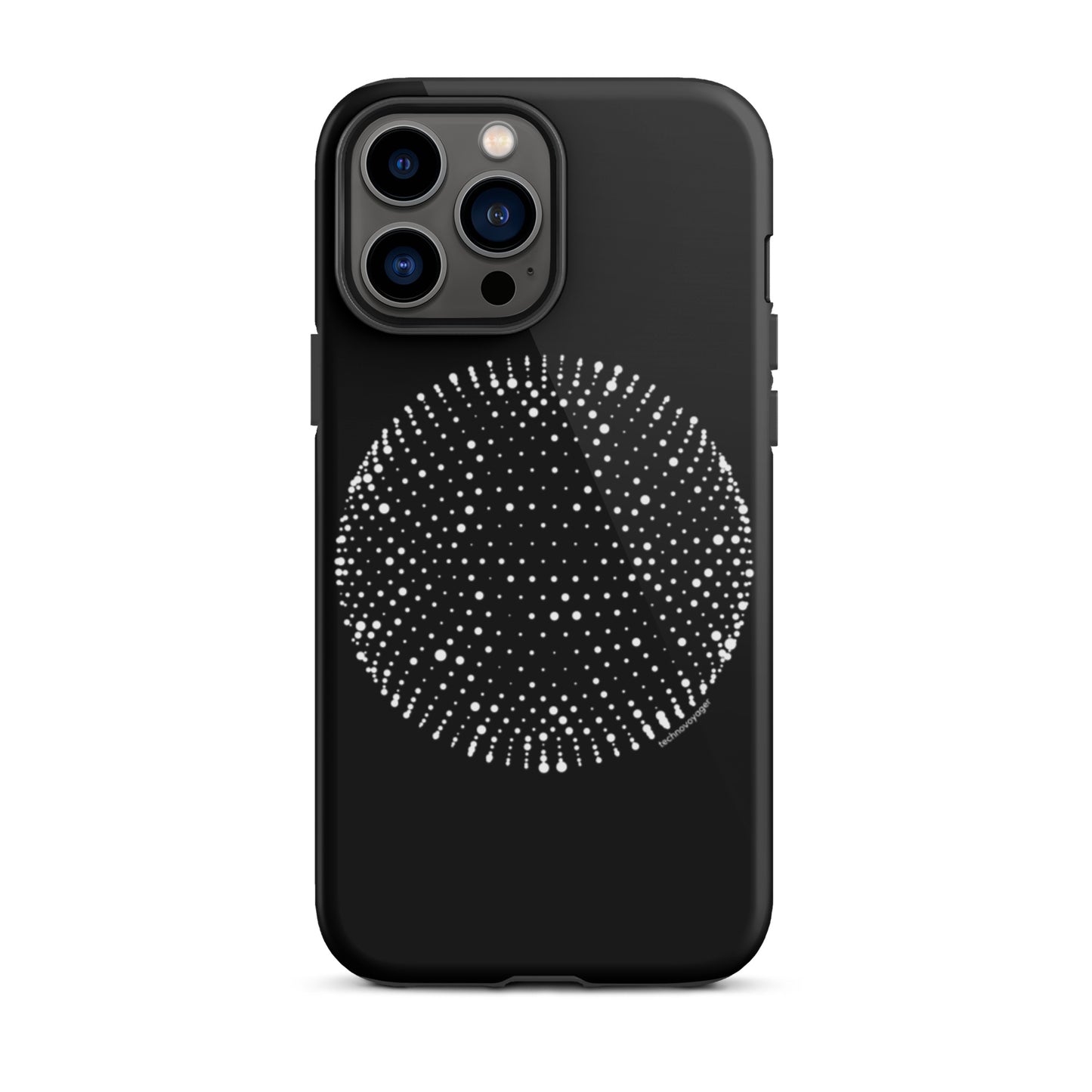 'PIXEL-SPHERE' Tough iPhone case