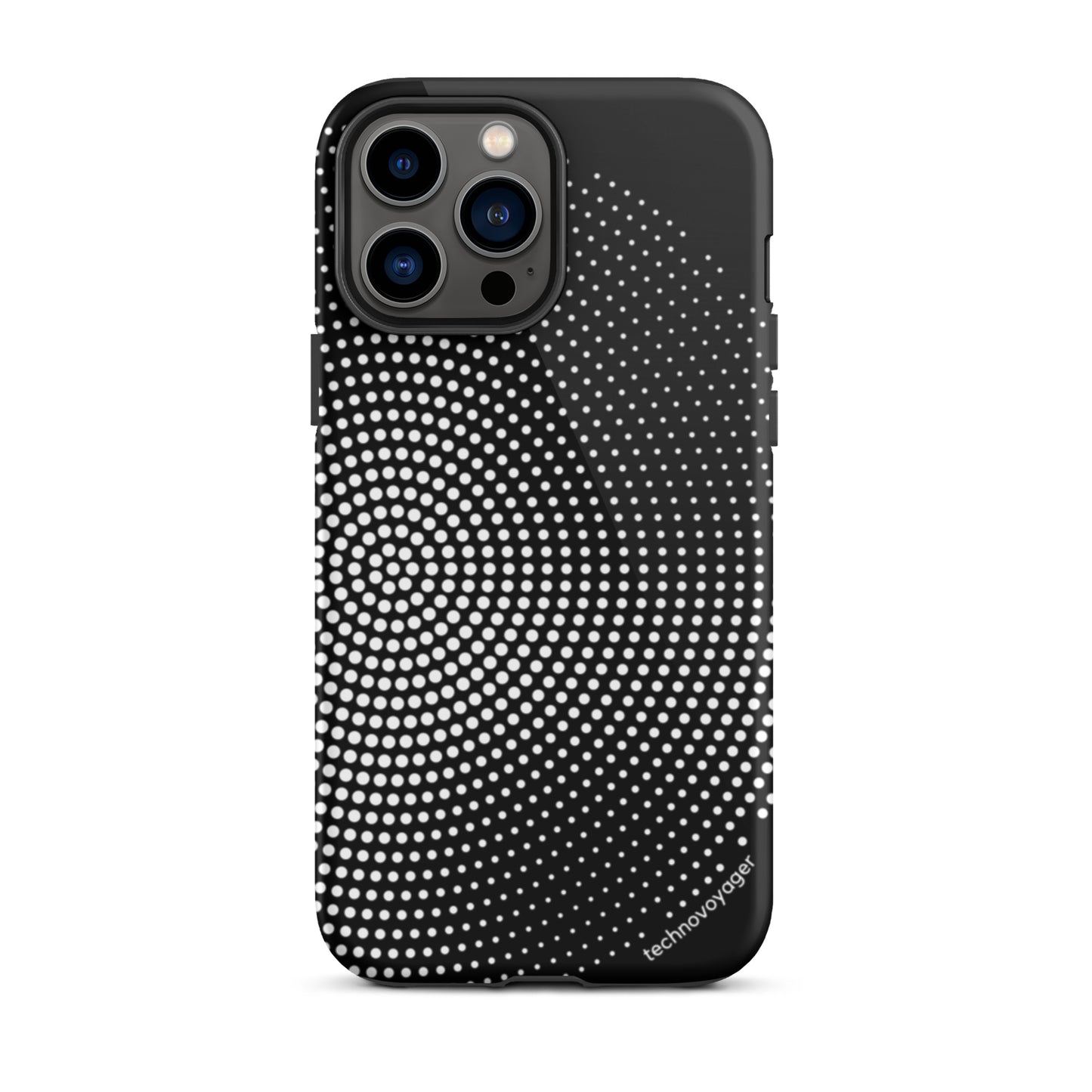 'PIXEL-DISC' Tough iPhone case