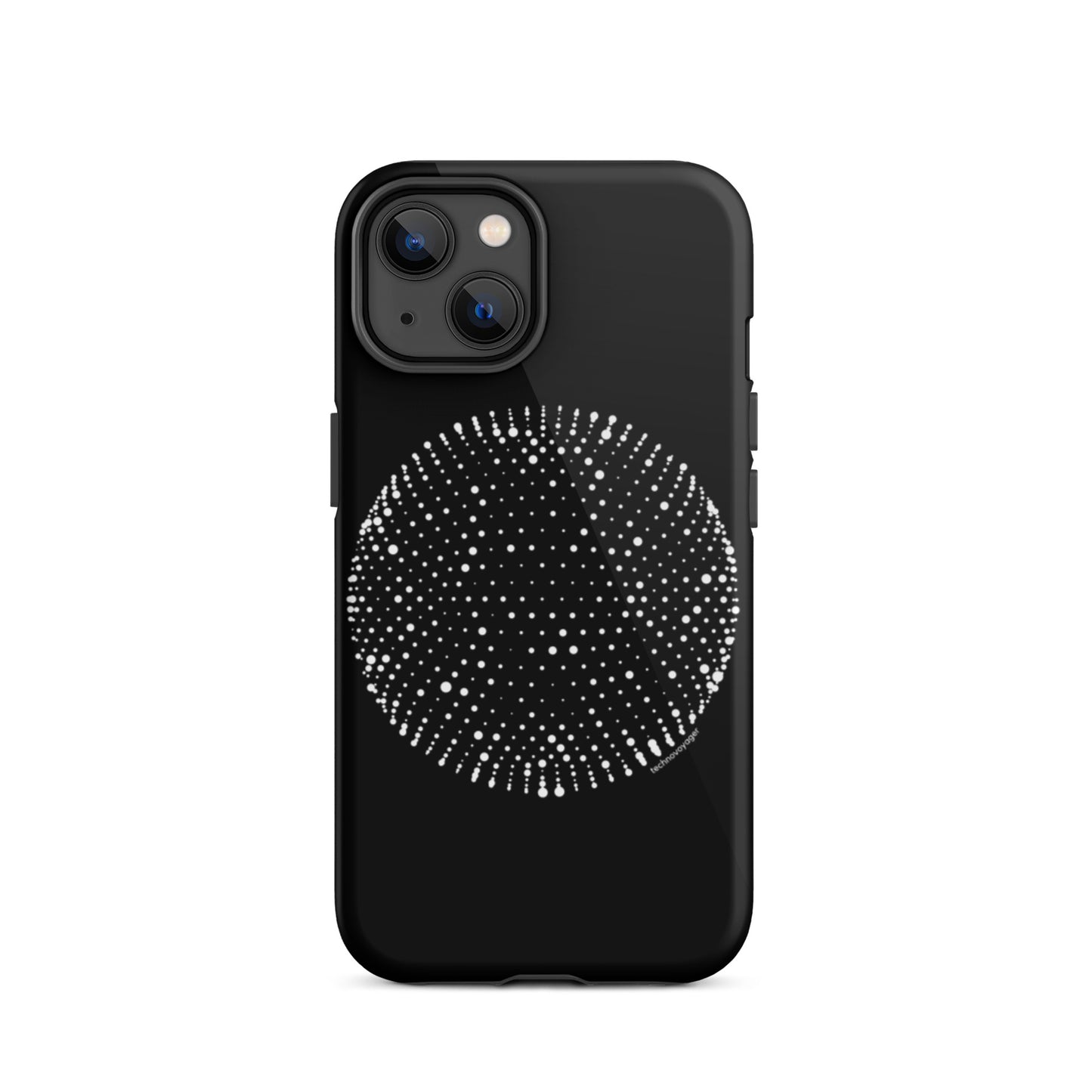 'PIXEL-SPHERE' Tough iPhone case