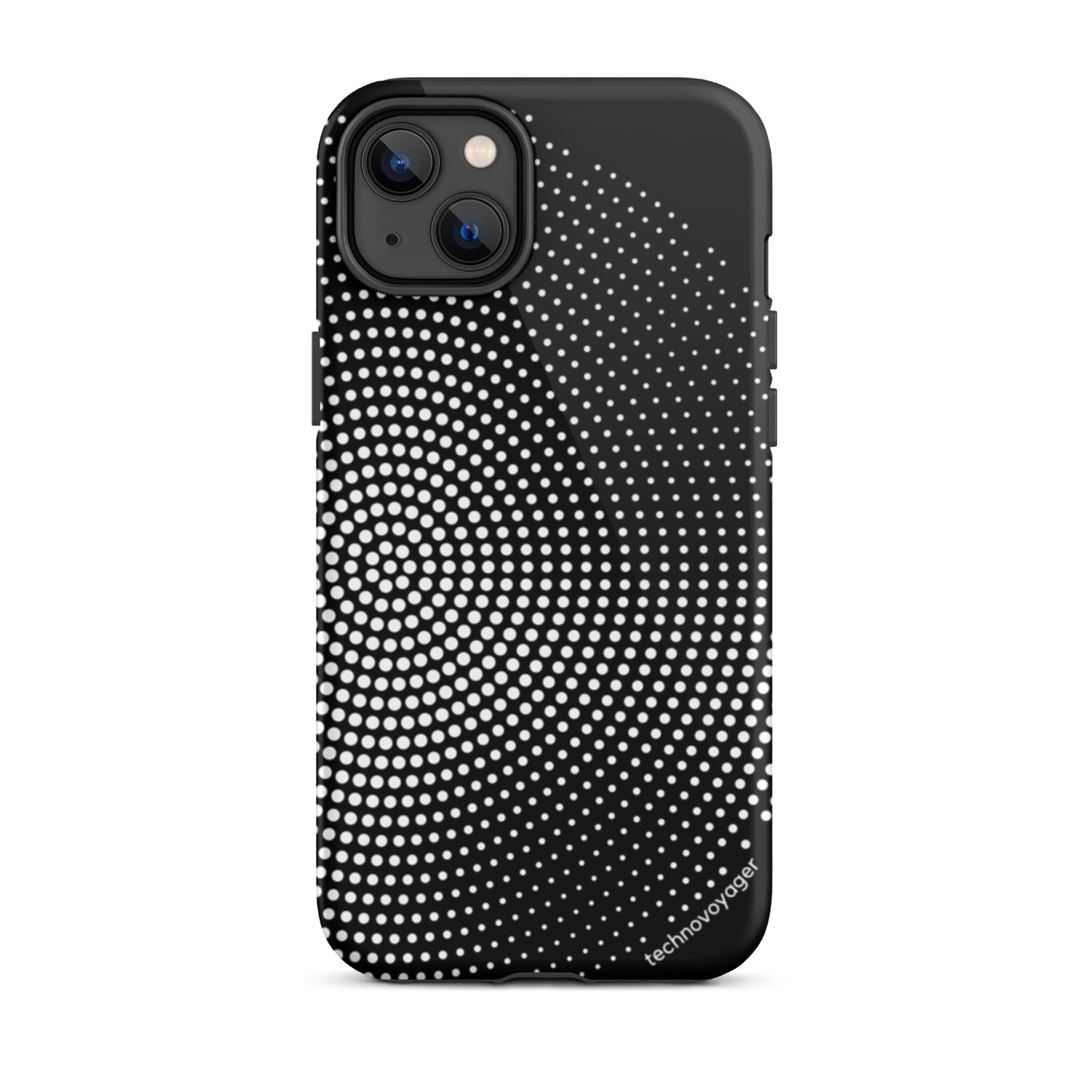 'PIXEL-DISC' Tough iPhone case