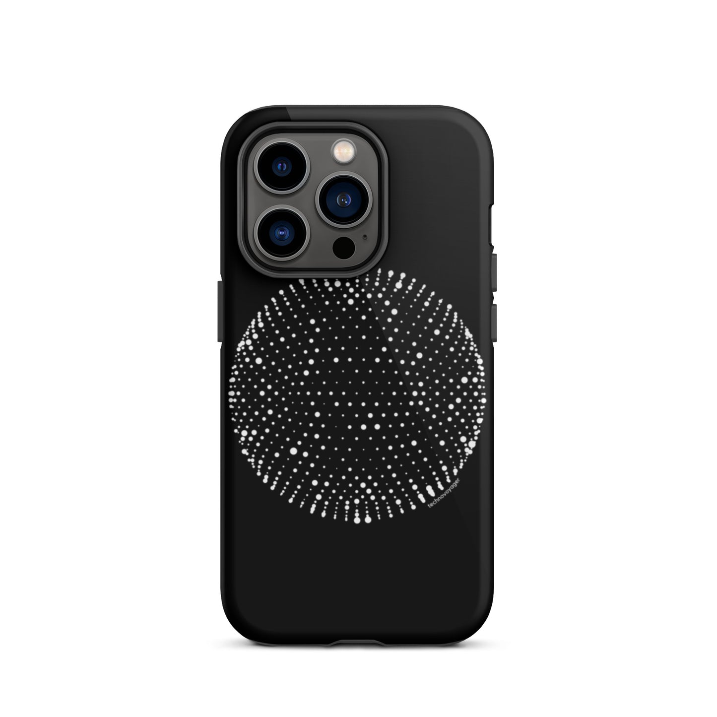 'PIXEL-SPHERE' Tough iPhone case