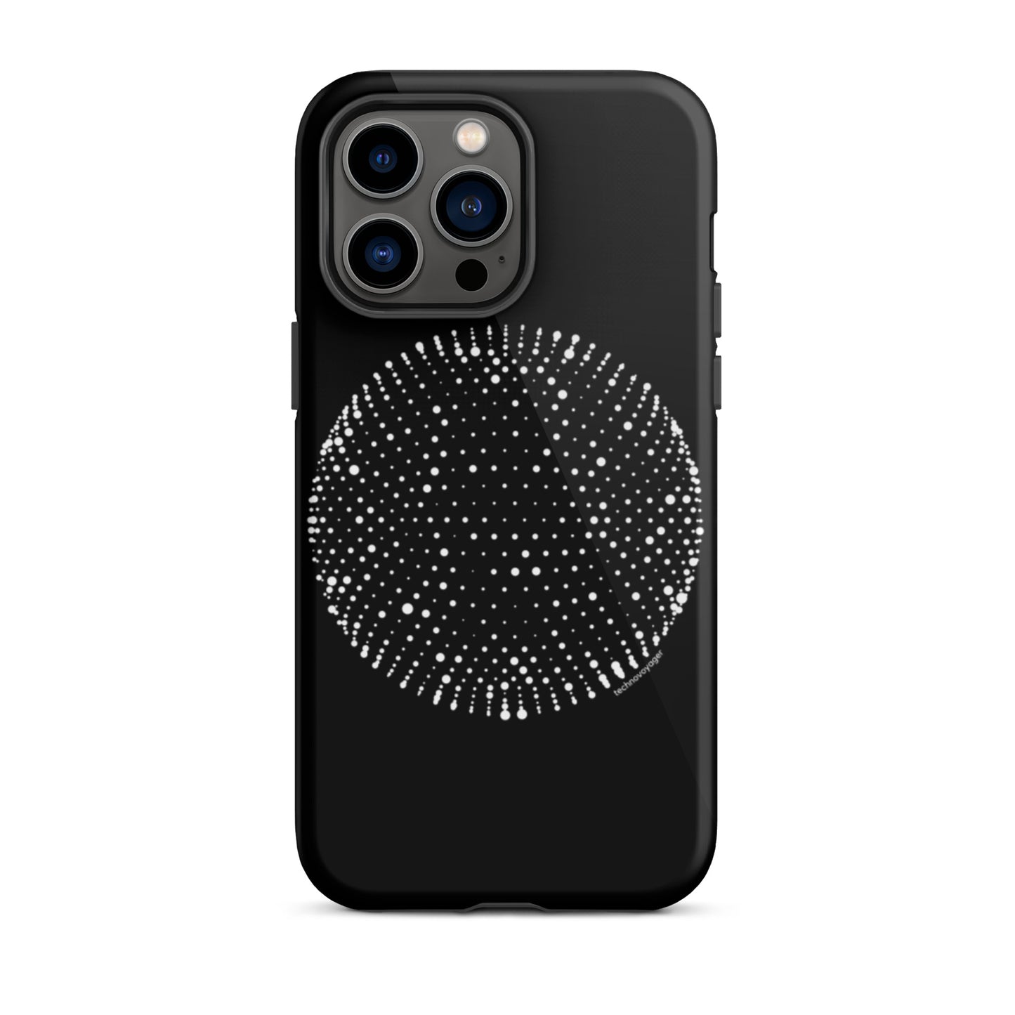'PIXEL-SPHERE' Tough iPhone case
