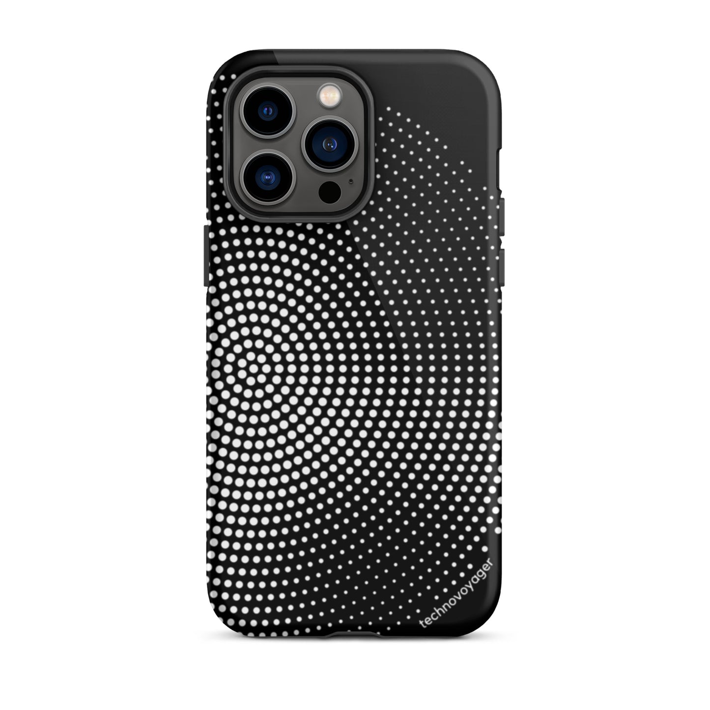 'PIXEL-DISC' Tough iPhone case