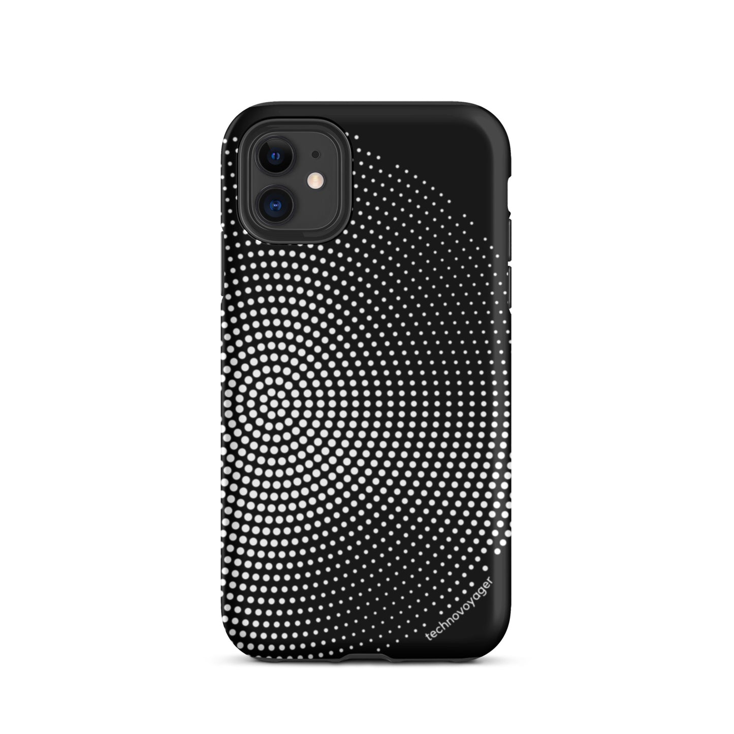 'PIXEL-DISC' Tough iPhone case