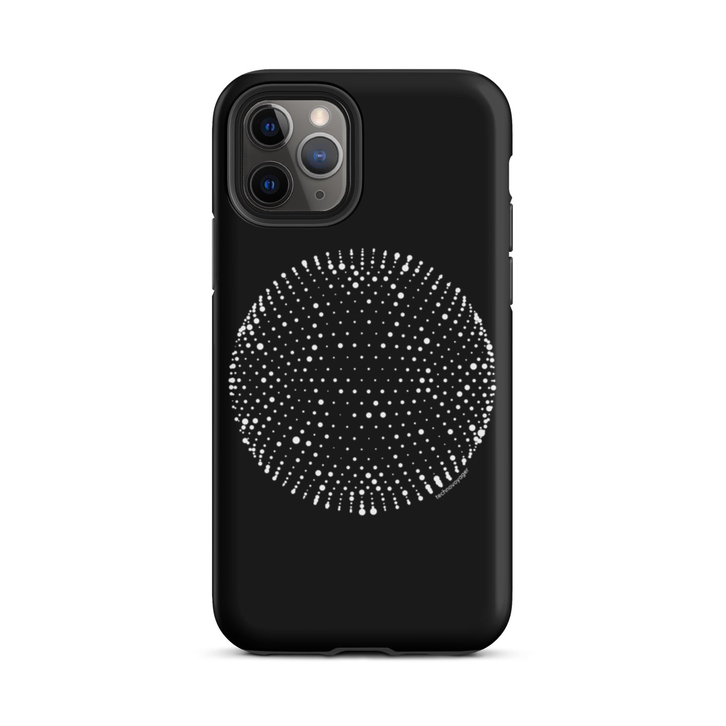 'PIXEL-SPHERE' Tough iPhone case