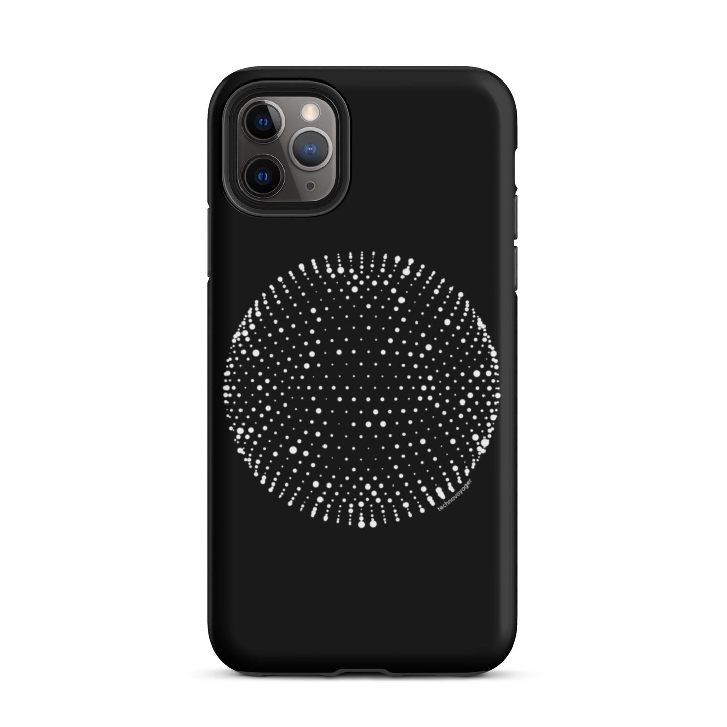 'PIXEL-SPHERE' Tough iPhone case