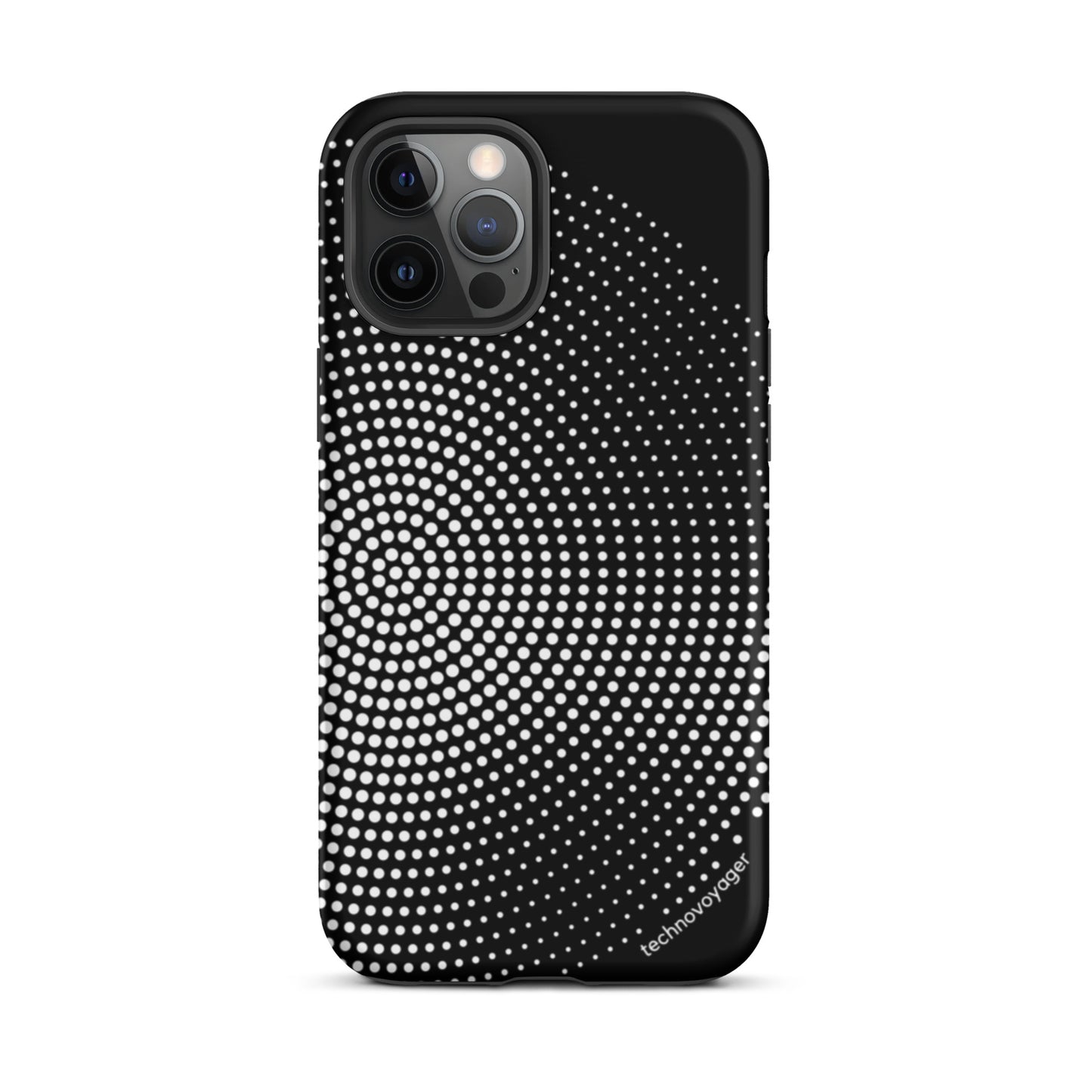 'PIXEL-DISC' Tough iPhone case