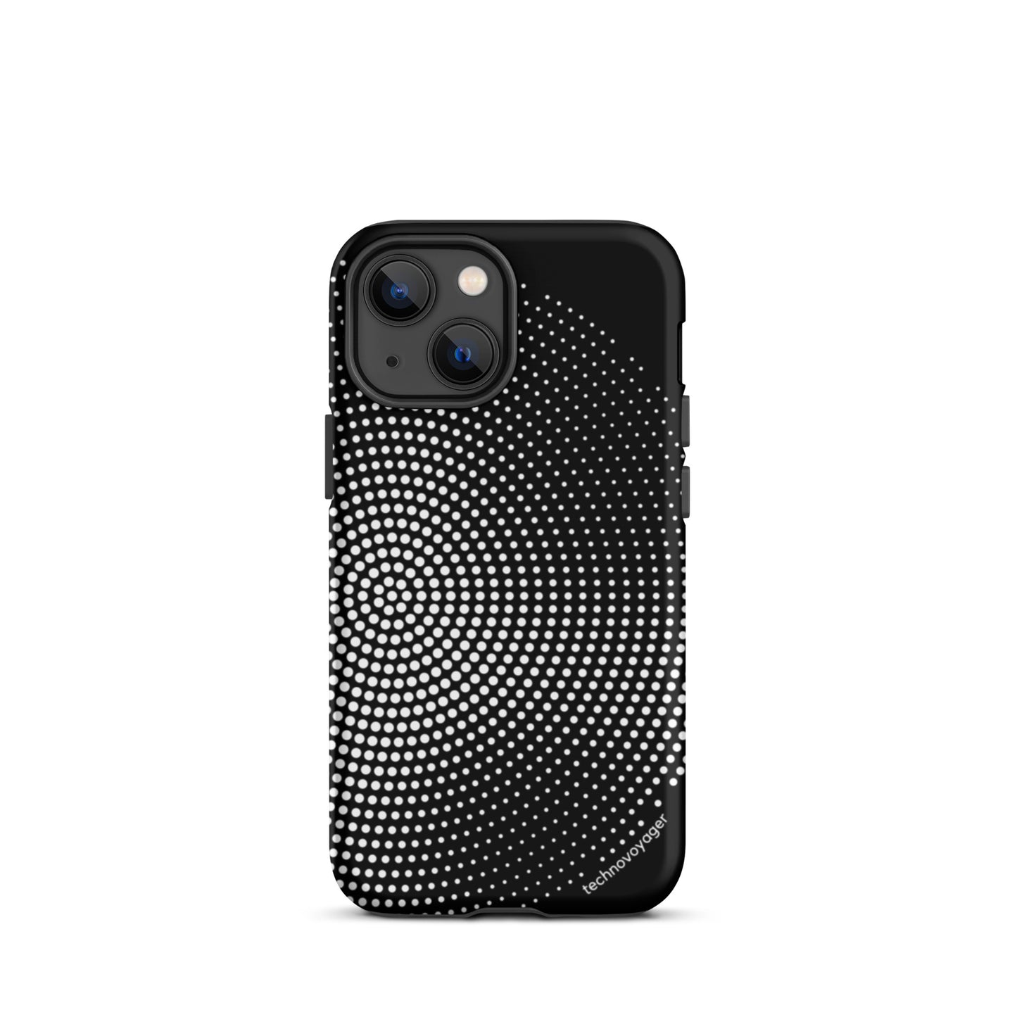 'PIXEL-DISC' Tough iPhone case