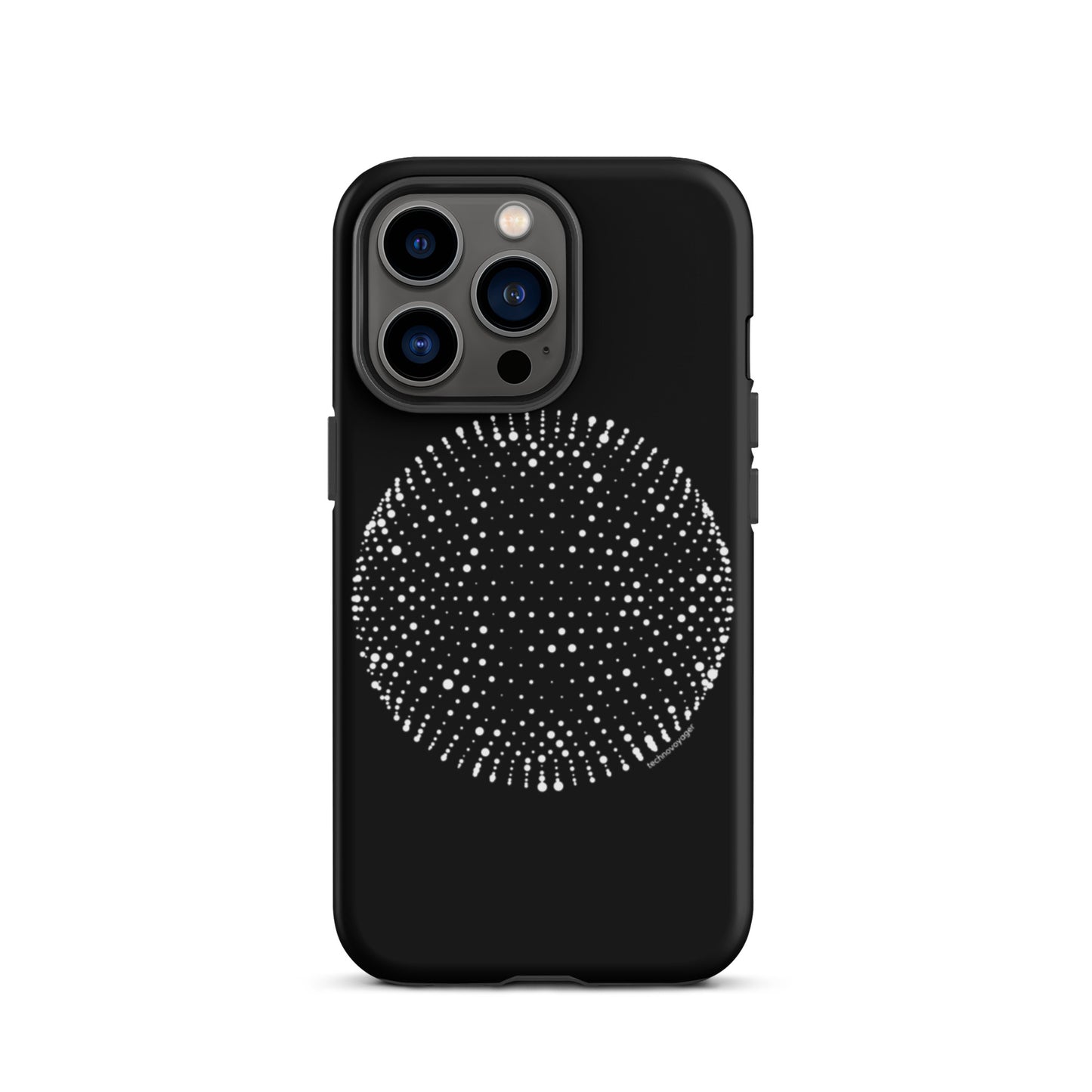 'PIXEL-SPHERE' Tough iPhone case