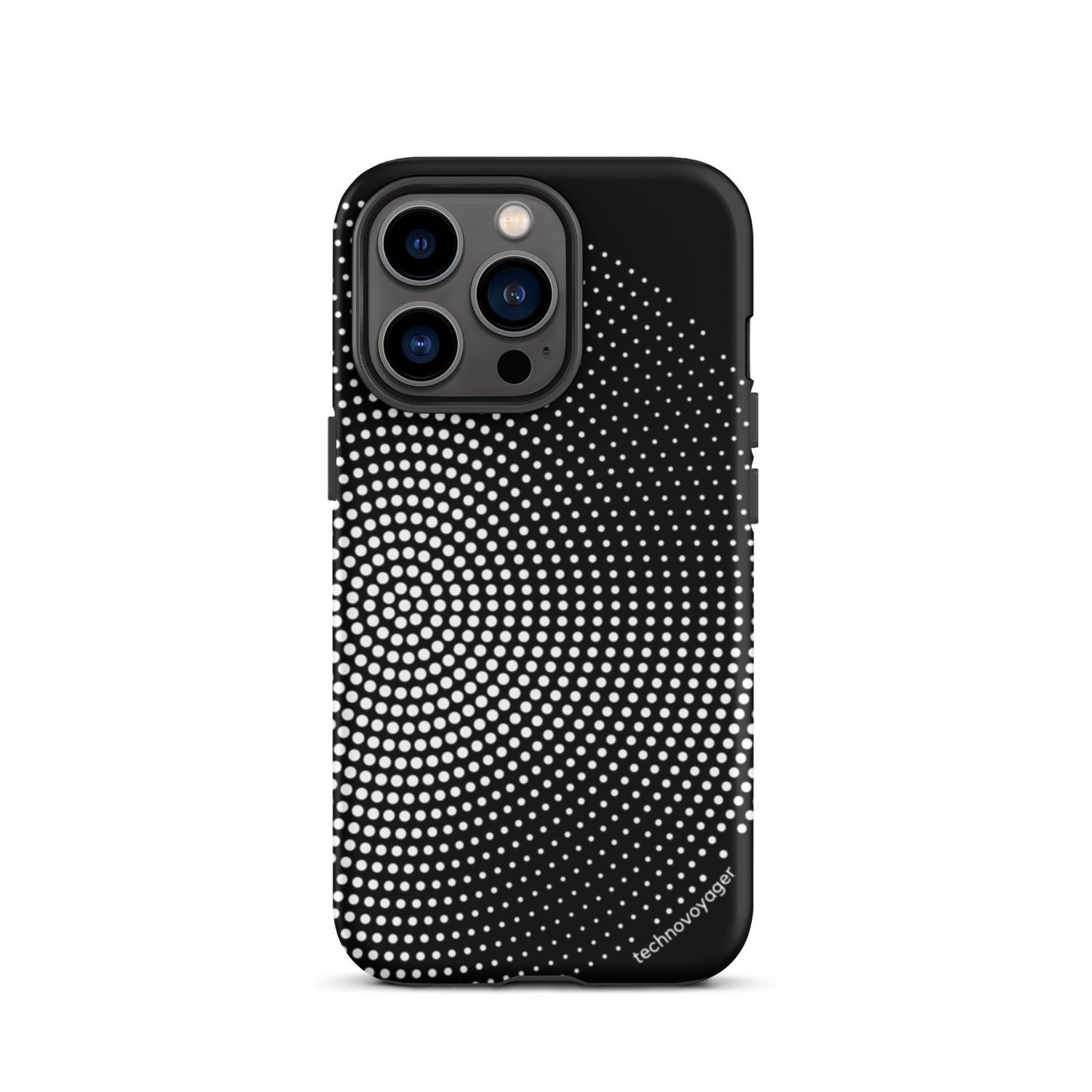'PIXEL-DISC' Tough iPhone case