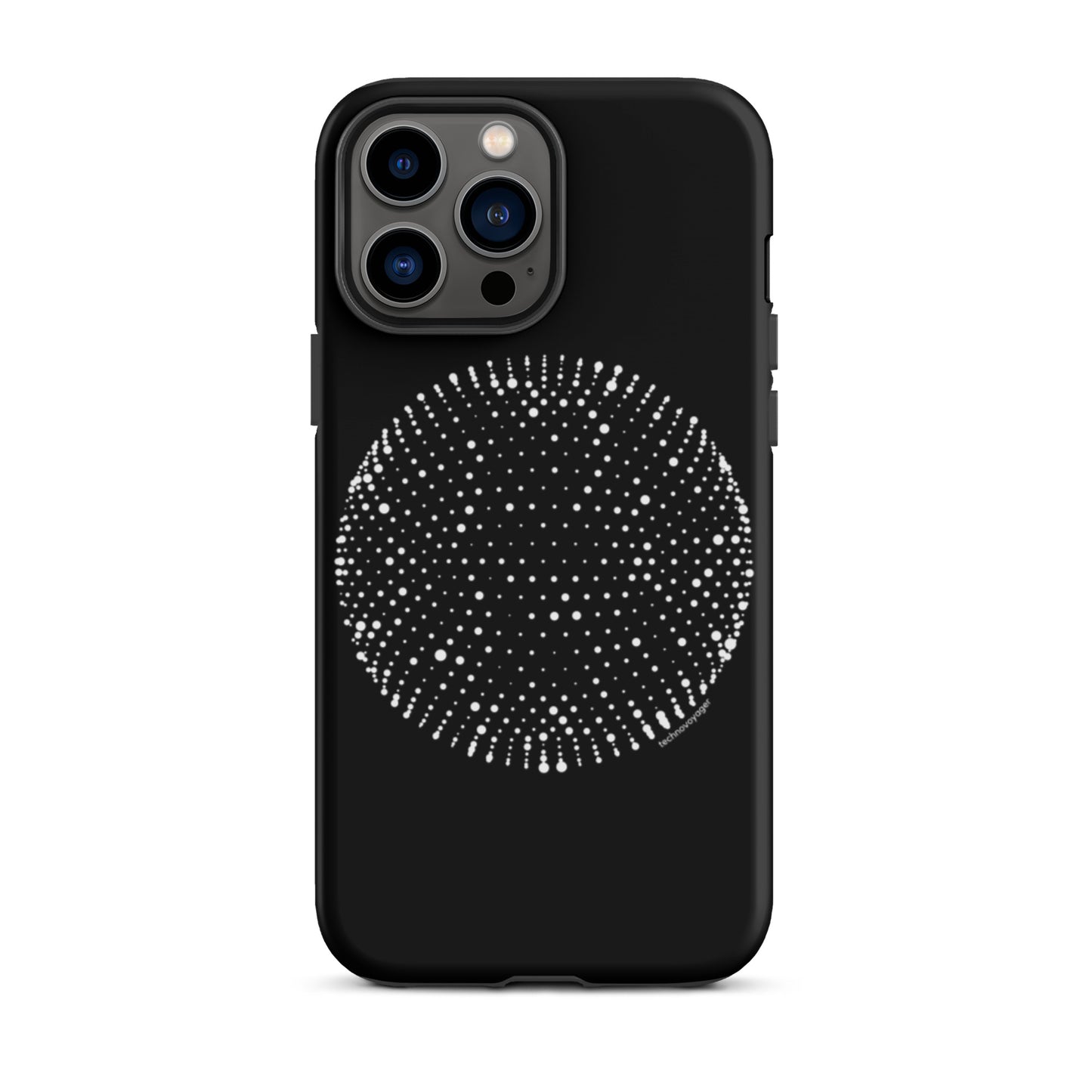 'PIXEL-SPHERE' Tough iPhone case