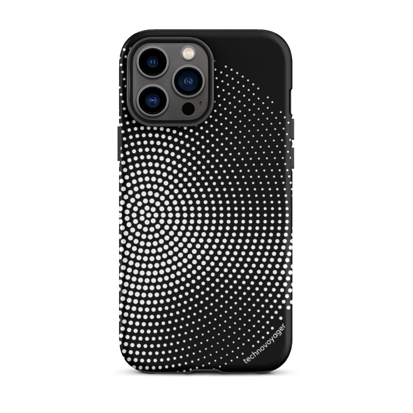 'PIXEL-DISC' Tough iPhone case