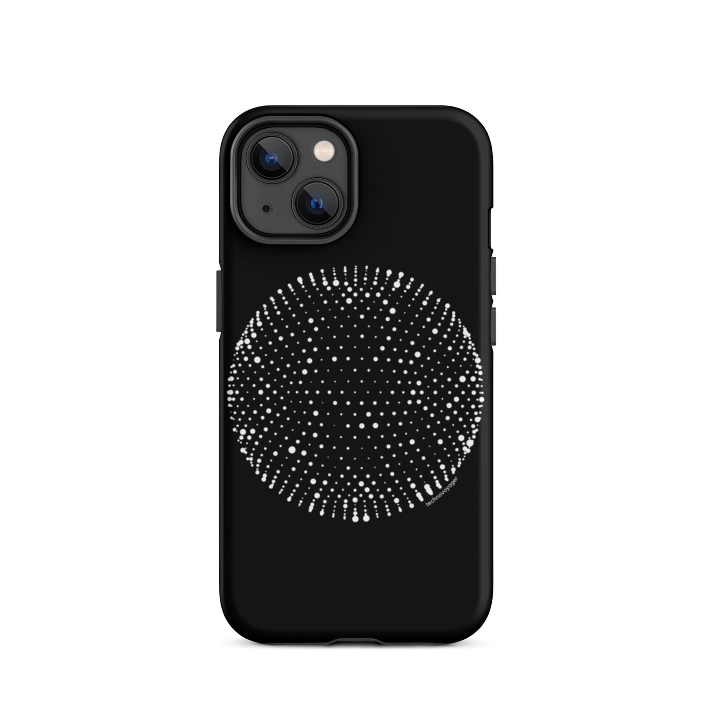 'PIXEL-SPHERE' Tough iPhone case