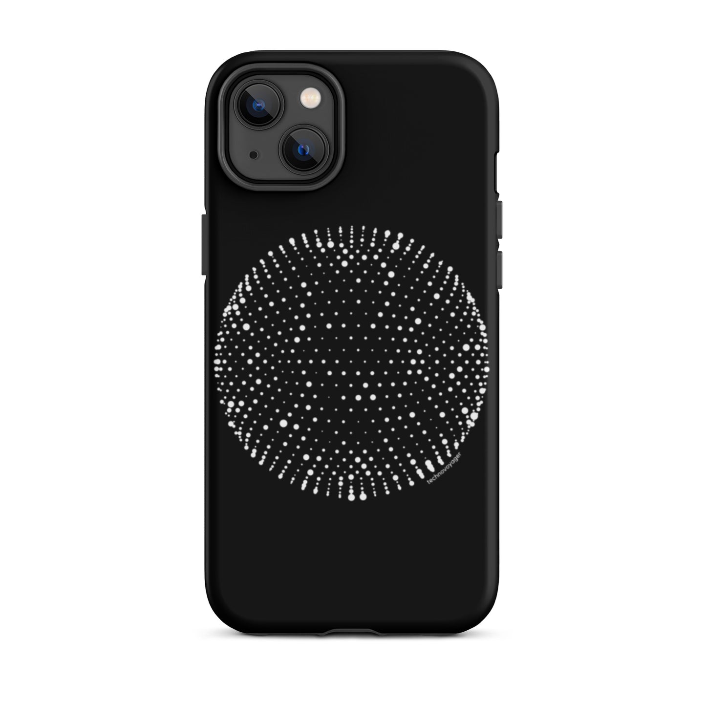 'PIXEL-SPHERE' Tough iPhone case