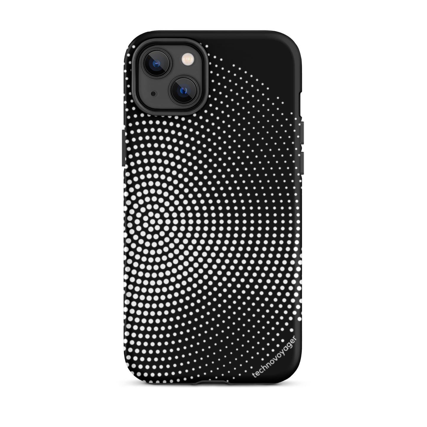'PIXEL-DISC' Tough iPhone case