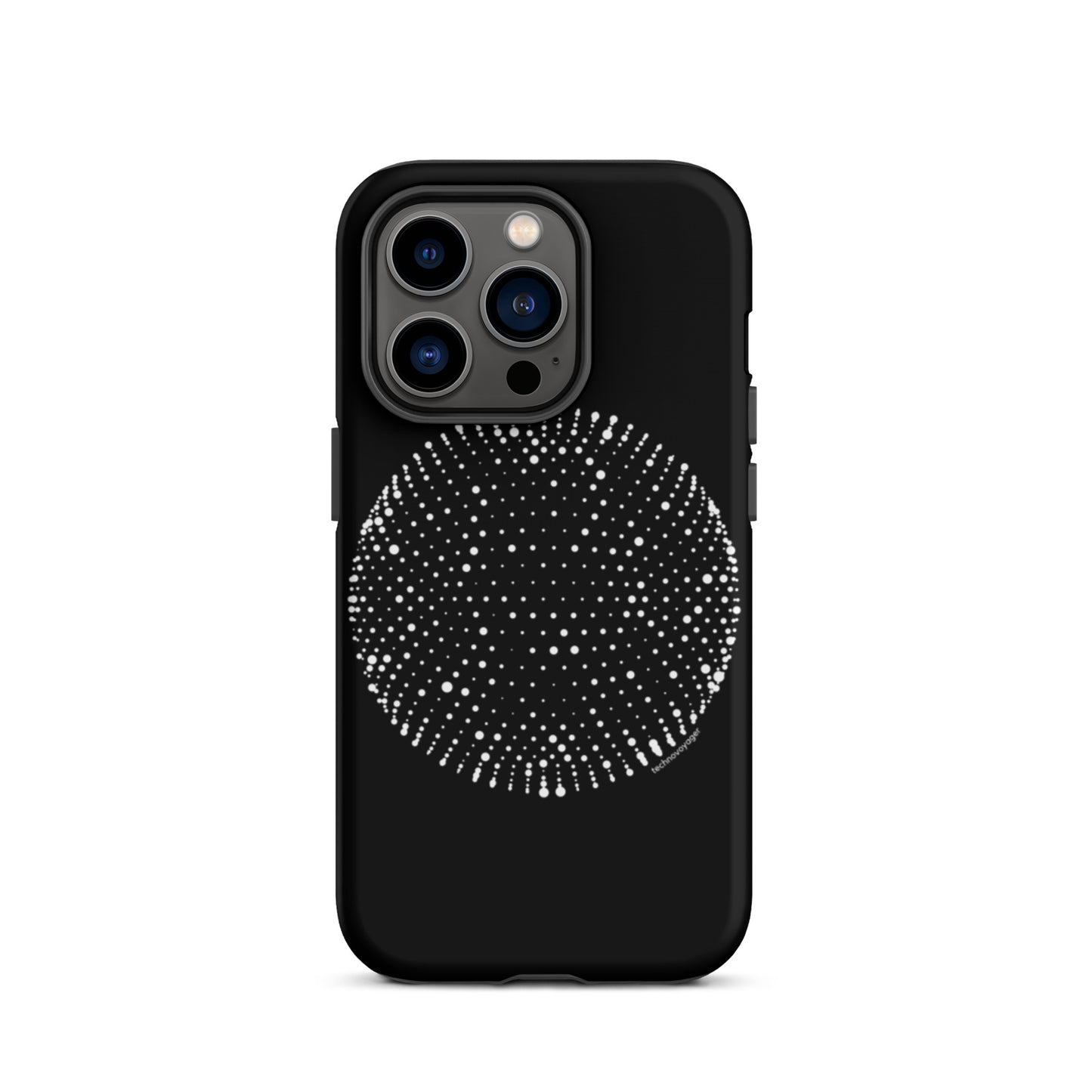 'PIXEL-SPHERE' Tough iPhone case