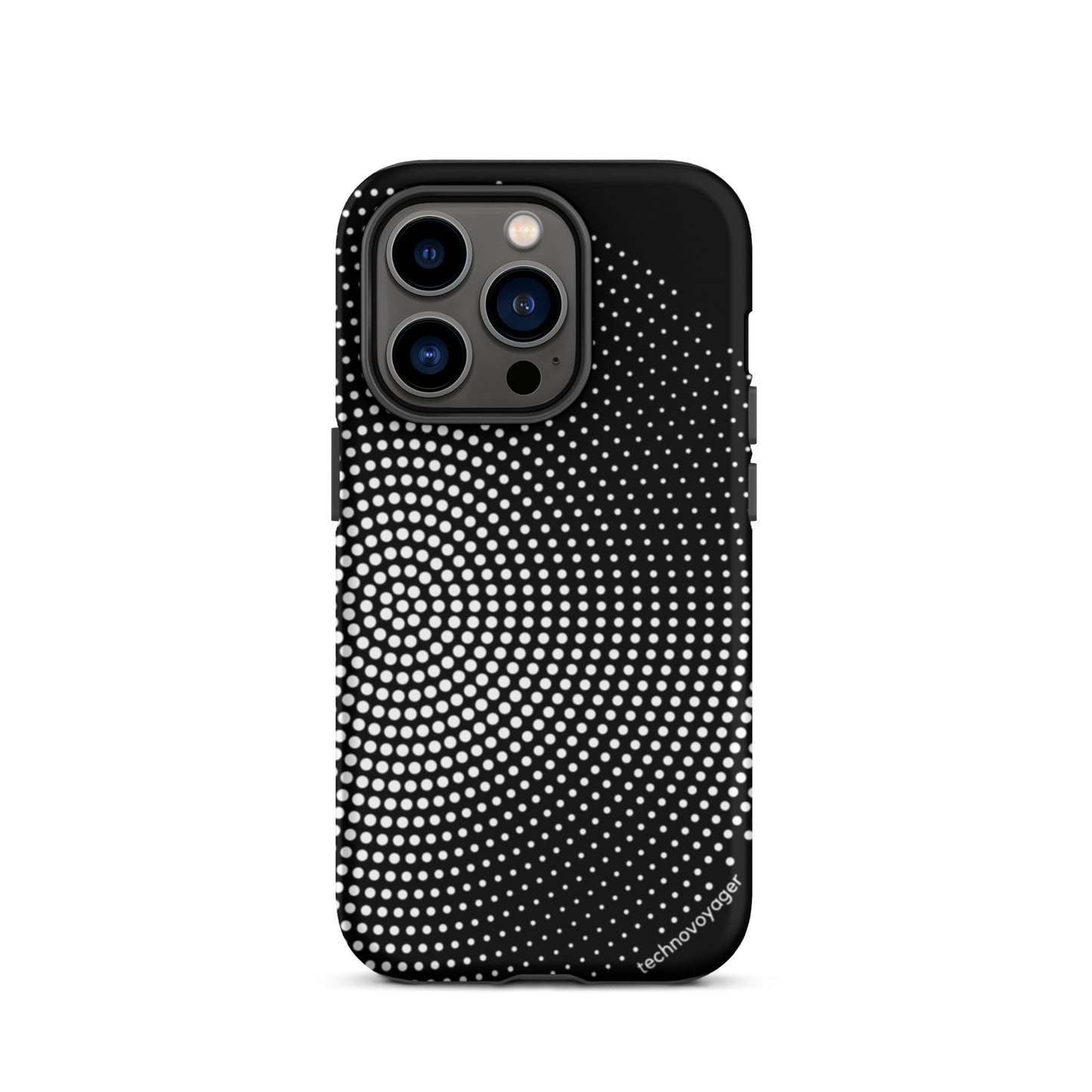 'PIXEL-DISC' Tough iPhone case