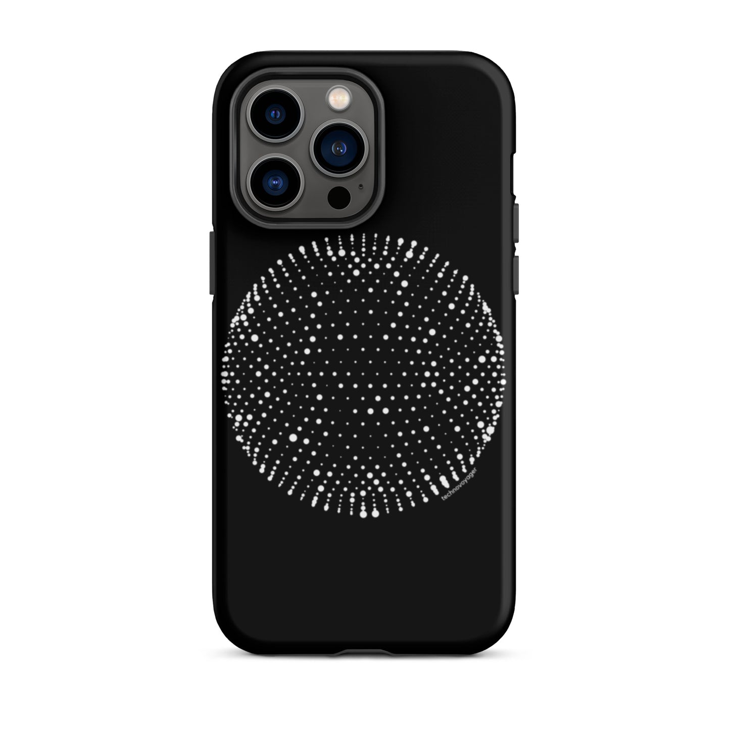 'PIXEL-SPHERE' Tough iPhone case