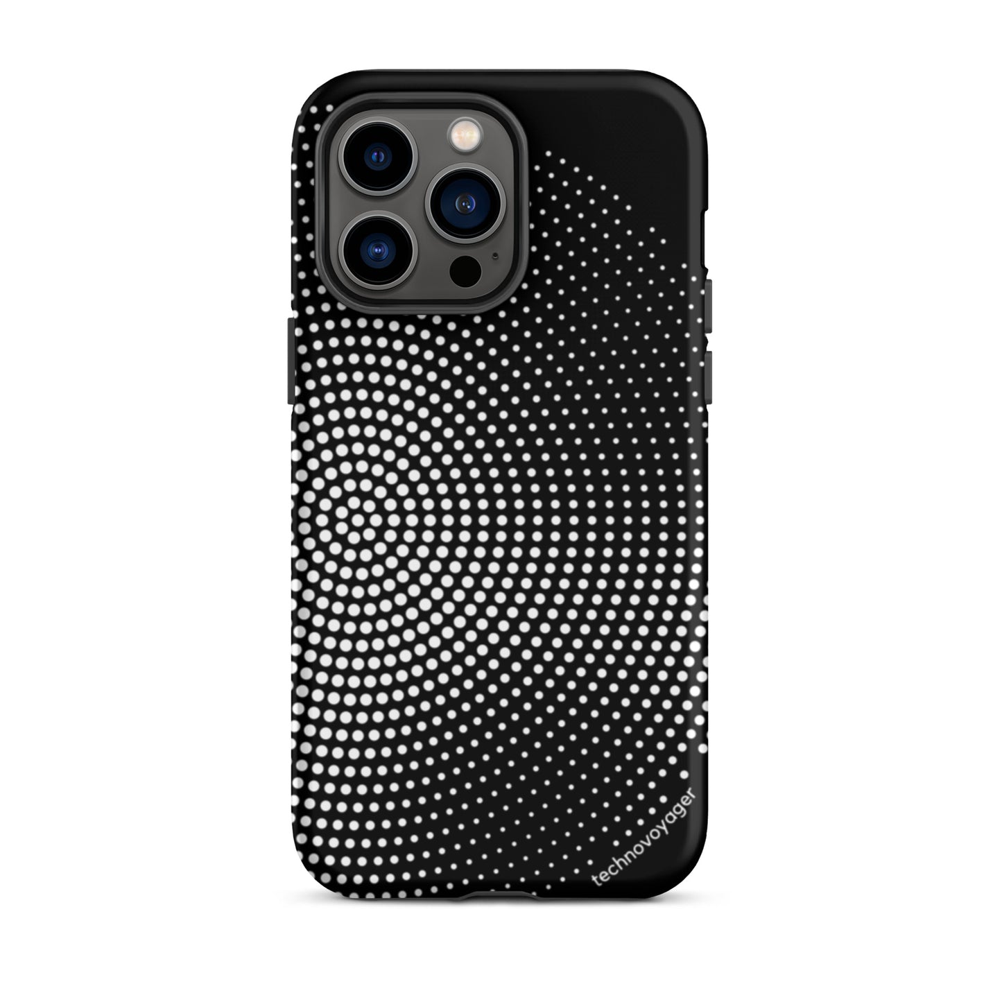 'PIXEL-DISC' Tough iPhone case