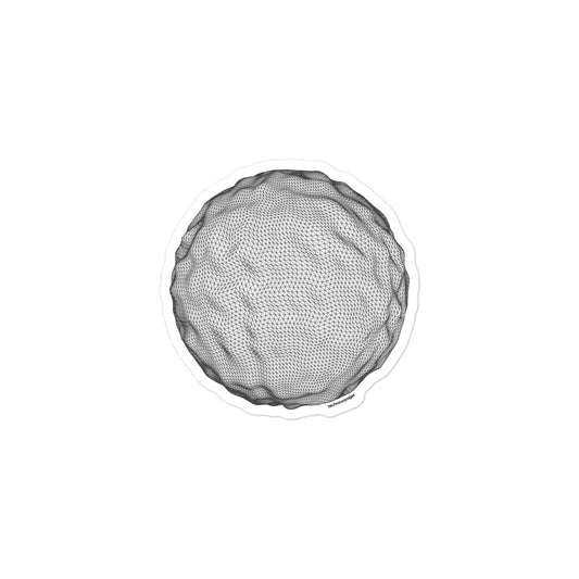 'VIBRATING-SPHERE' Sticker