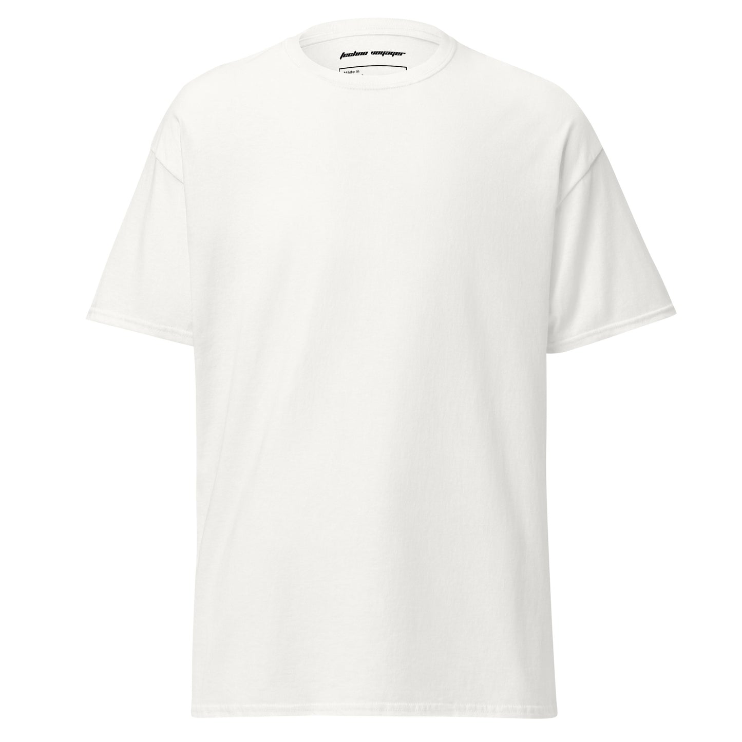 'GEO-BLOCK' Back Print T-Shirt