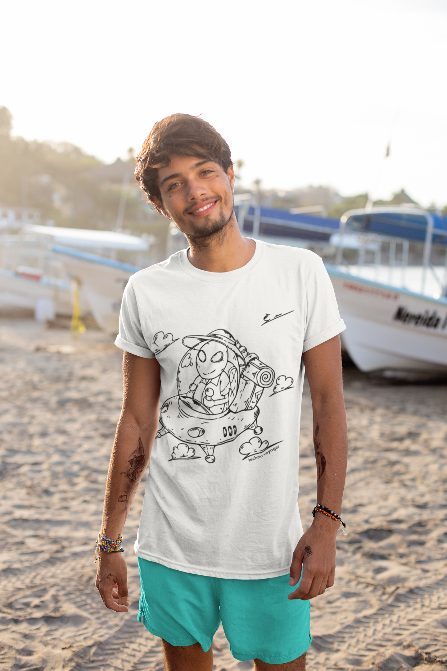 'ALIEN-MOBILE' T-Shirt