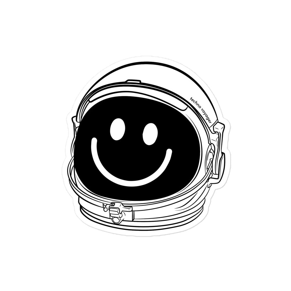 'ASTRONAUT-SMILE' Sticker