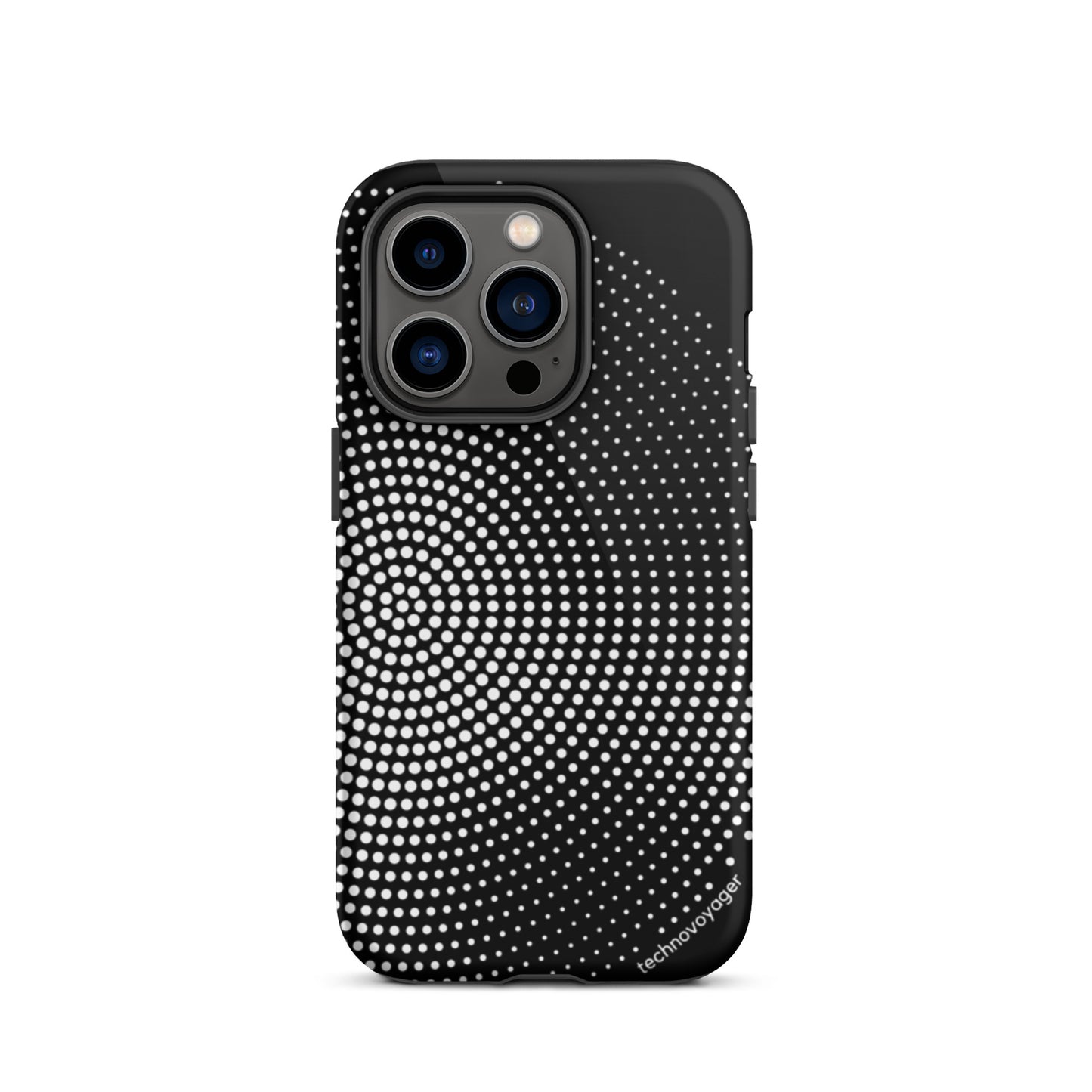 'PIXEL-DISC' Tough iPhone case
