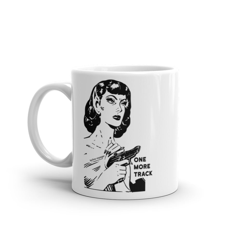 'ONE-MORE-TRACK GIRL' Mug