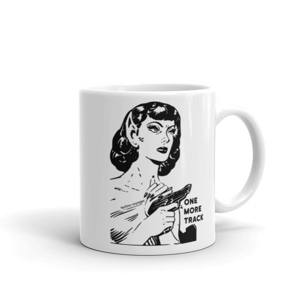 'ONE-MORE-TRACK GIRL' Mug
